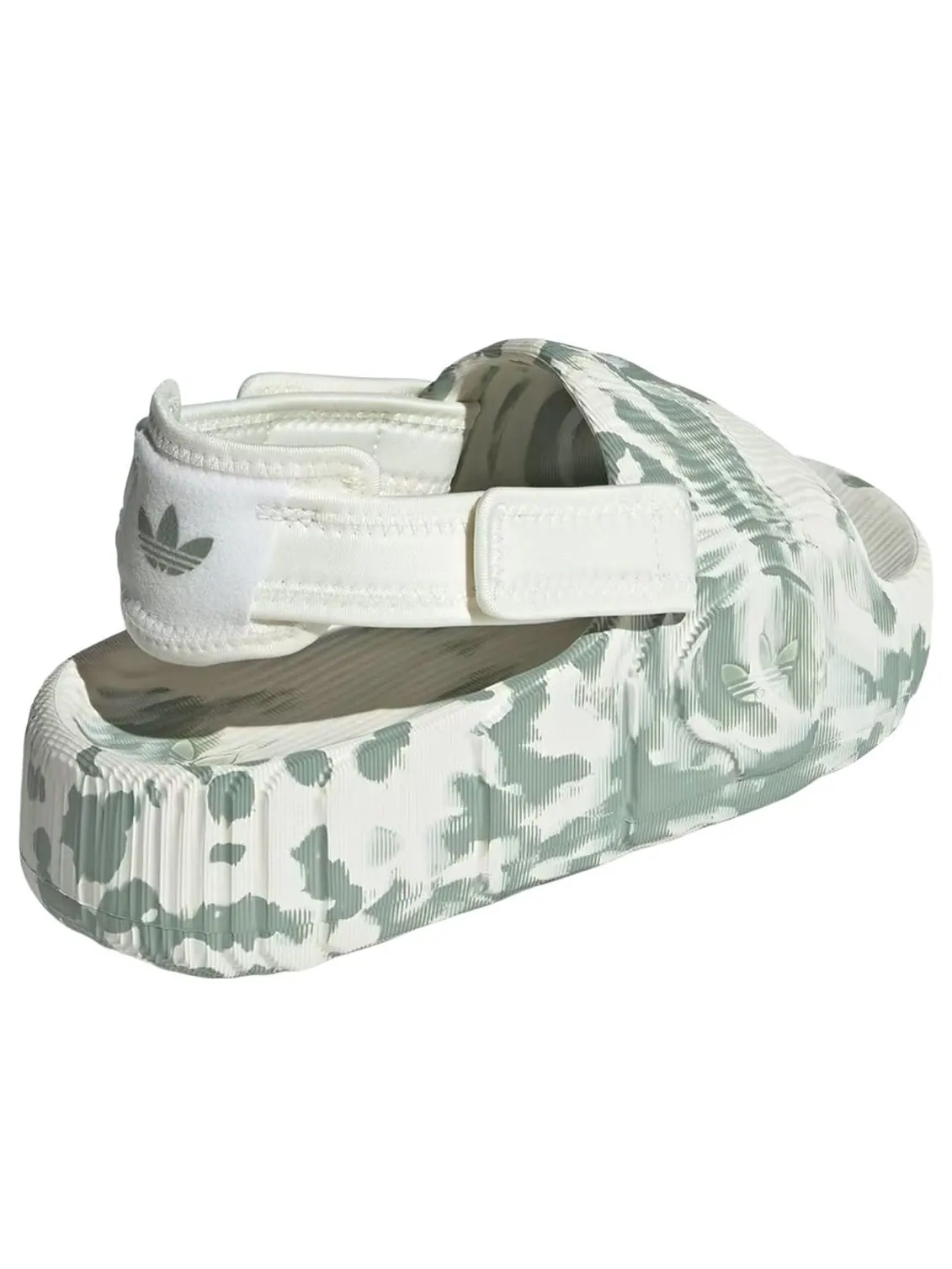 (WMNS) Adidas Adilette 22 XLG Slide 'Off White Silver Green' — изображение 5 из 5