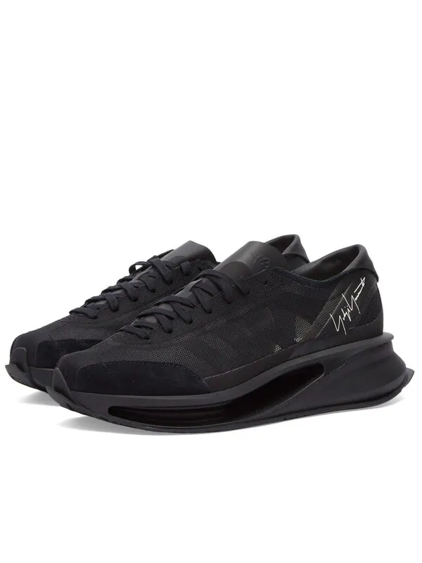 Кроссовки y-3 s-gendo run 'triple black' Adidas — изображение 2 из 4, черный/черный/черный