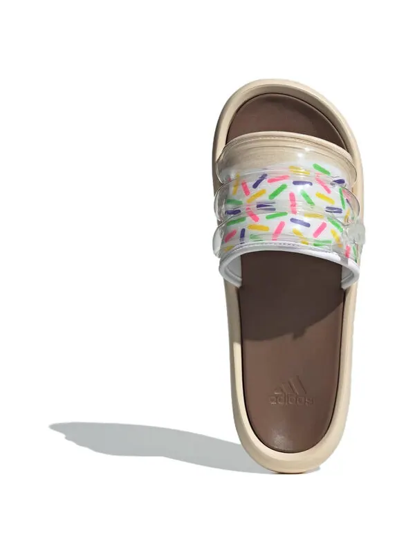 Тапочки zplaash Adidas — изображение 3 из 3, бежевый/белый