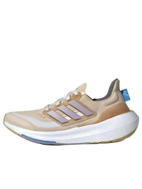 Кроссовки ультрабуст лайт Adidas — изображение 1 из 2, песочный//синий