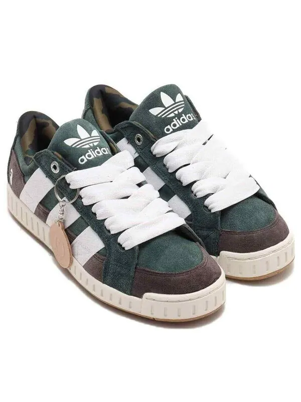 Кроссовки xa bathing ape lwst Adidas — изображение 3 из 4, зеленый/белый/черный