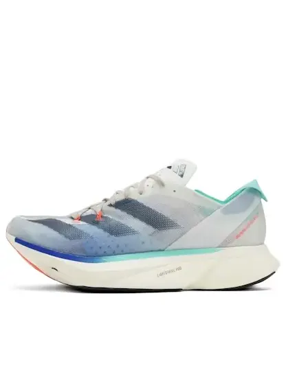 Кроссовки adizero adio pro 3 Adidas — изображение 1 из 4, бежевый/синий