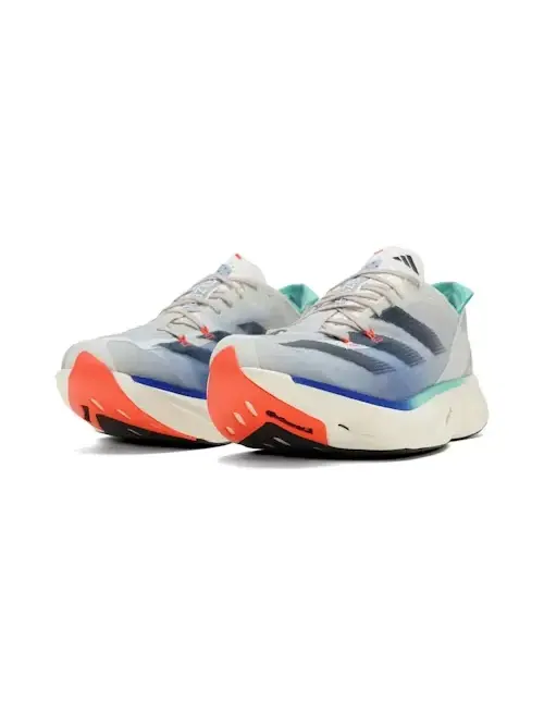 Кроссовки adizero adio pro 3 Adidas — изображение 2 из 4, бежевый/синий