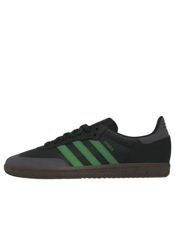 Кроссовки самба ог Adidas — изображение 1 из 4, зеленый/черный
