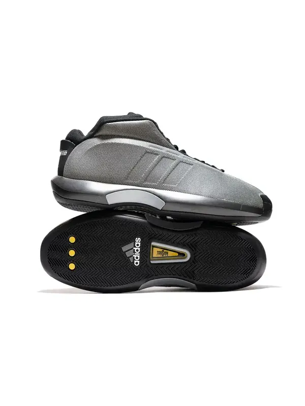 Кроссовки crazy 1 'playoffs' 2024 Adidas — изображение 4 из 4, черный/белый/желтый