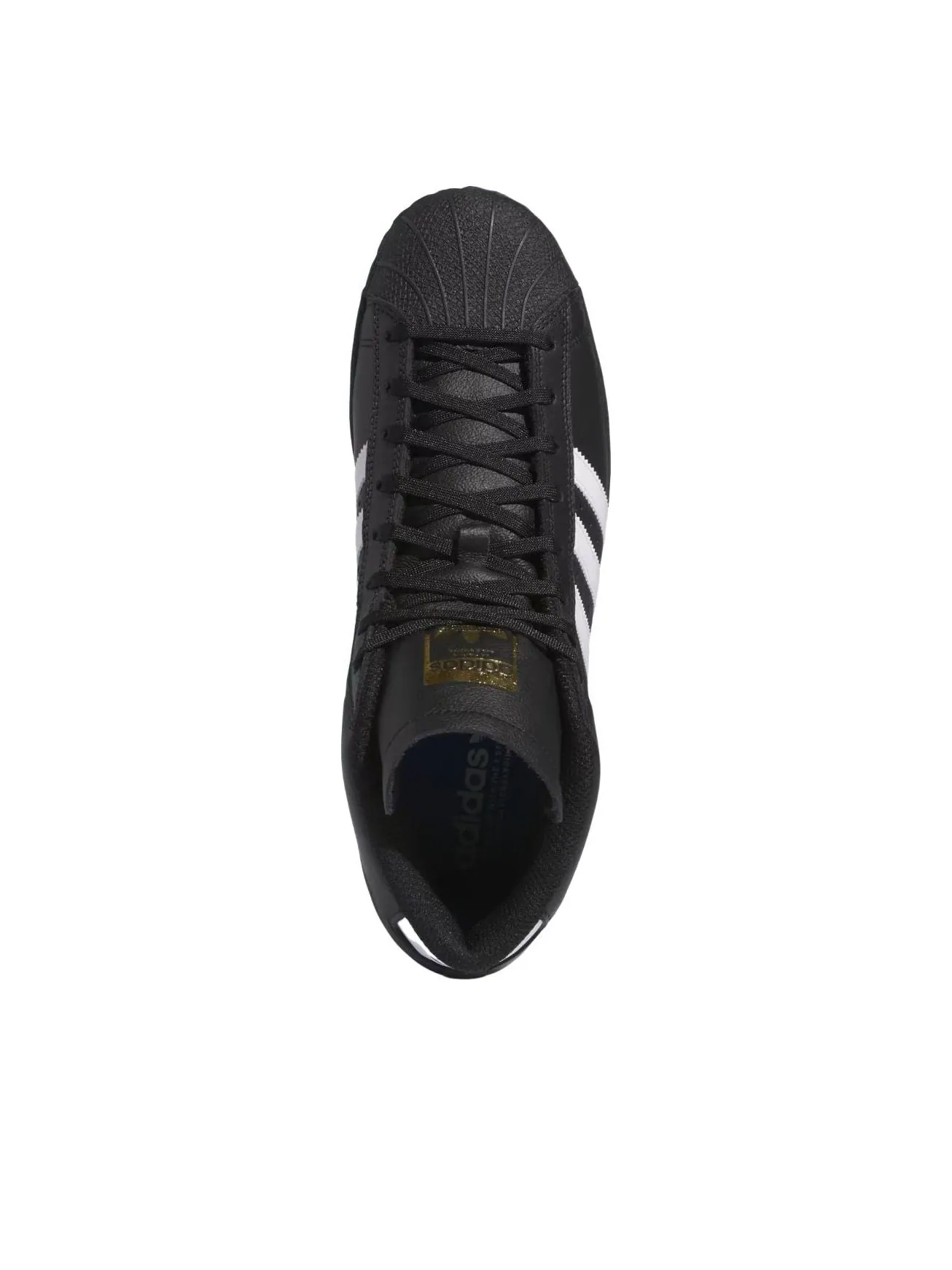 Adidas Pro Model ADV 'Black White Gold Metallic' — изображение 2 из 5