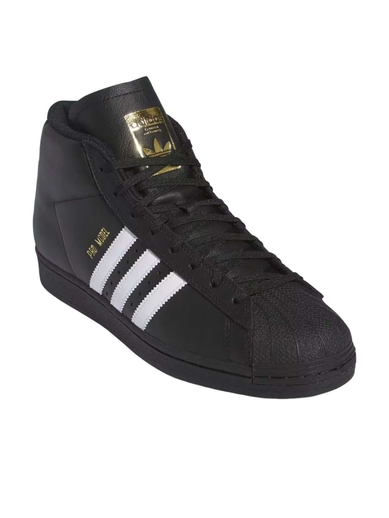 Adidas Pro Model ADV 'Black White Gold Metallic' — изображение 4 из 5