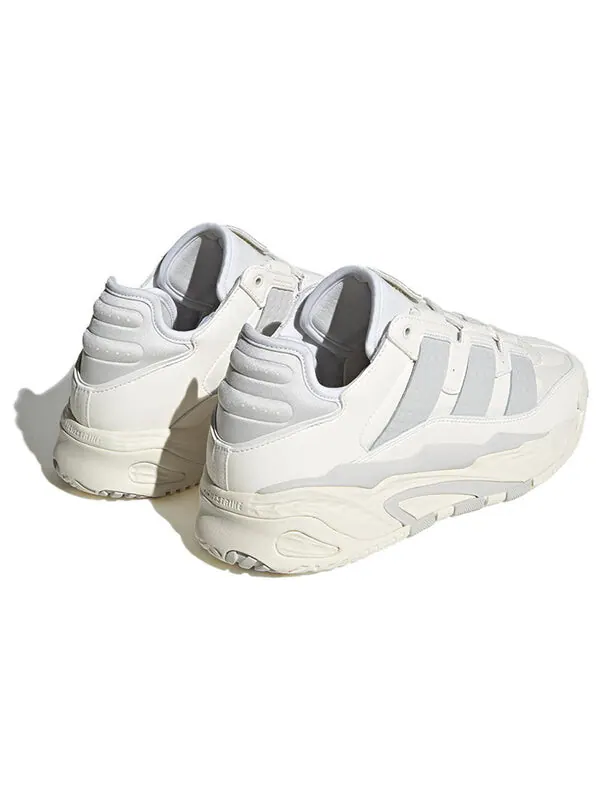 Кроссовки оригиналы niteball Adidas — изображение 4 из 4, белый/серый