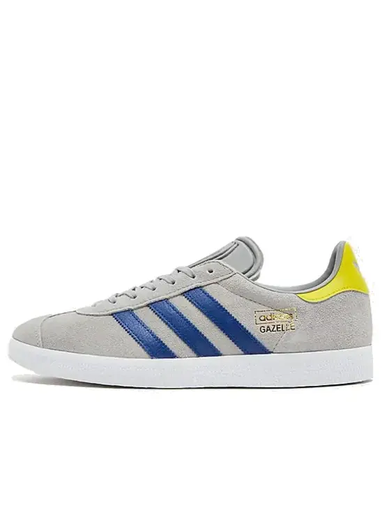 Кроссовки газель Adidas — изображение 1 из 1, серый/синий/желтый