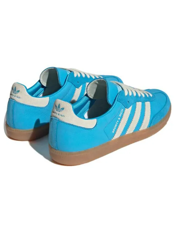 Кроссовки x sporty & rich samba og Adidas — изображение 3 из 4, синий/кремовый белый
