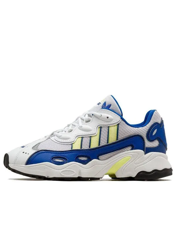 Кроссовки ozweego og Adidas — изображение 1 из 4, белый/желтый/синий