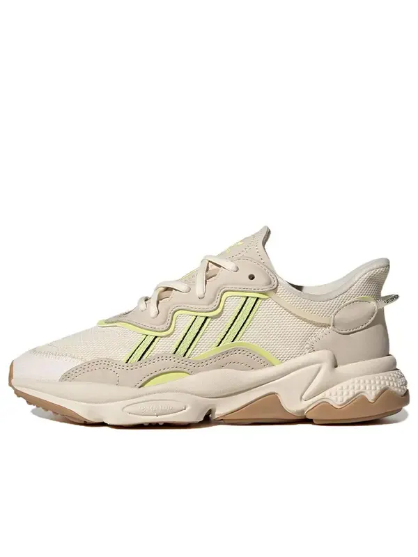 Кроссовки оригиналы ozweego Adidas — изображение 1 из 4, бежевый/желтый