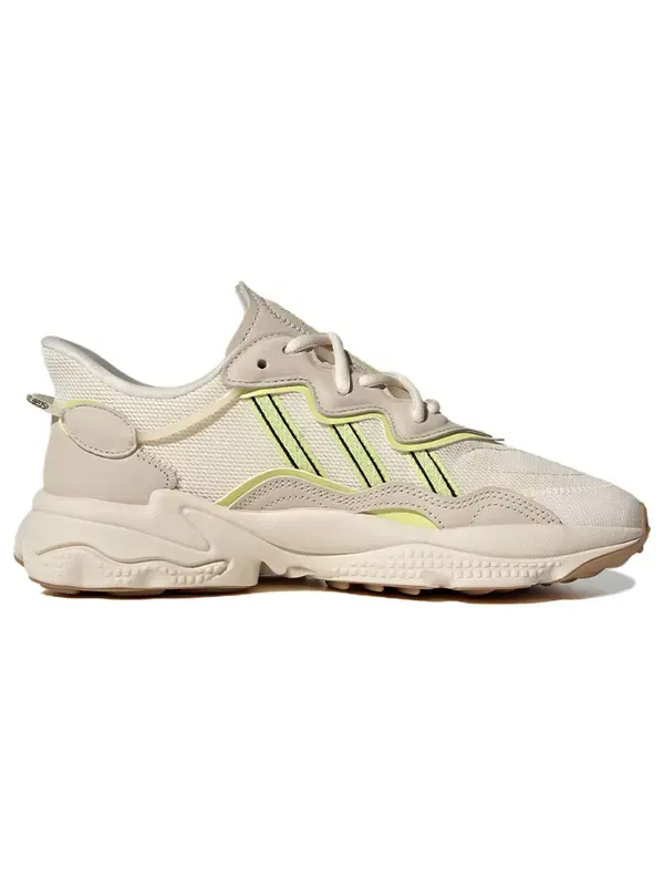 Кроссовки оригиналы ozweego Adidas — изображение 2 из 4, бежевый/желтый