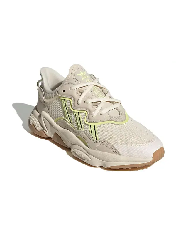 Кроссовки оригиналы ozweego Adidas — изображение 3 из 4, бежевый/желтый