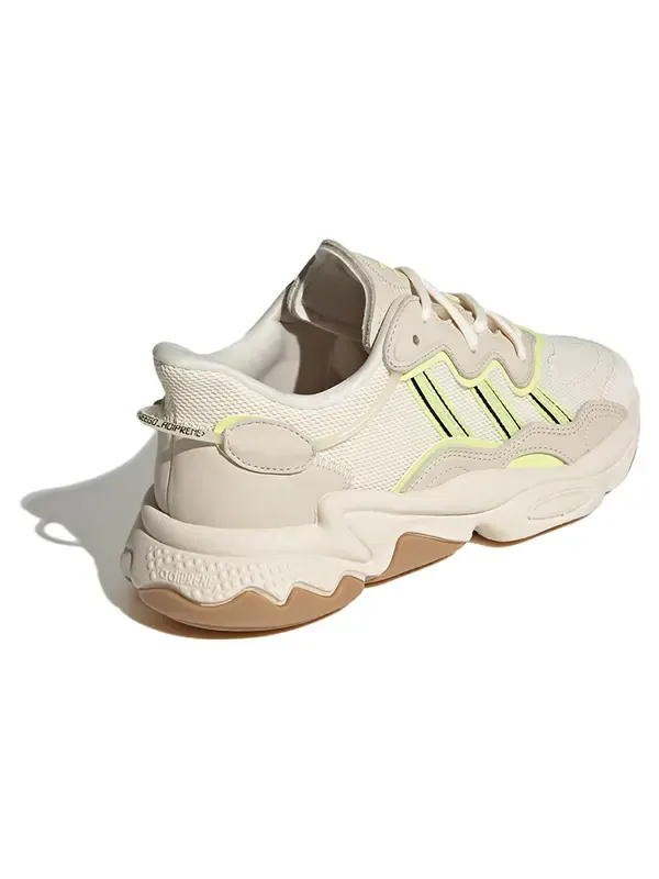Кроссовки оригиналы ozweego Adidas — изображение 4 из 4, бежевый/желтый