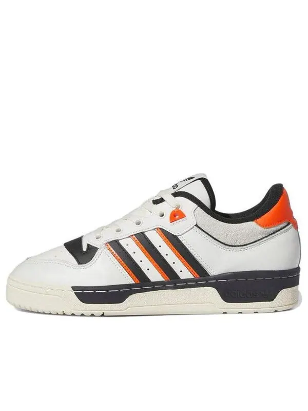 Кроссовки оригиналы rivalry низкие 86 кроссовки Adidas — изображение 1 из 4, белый/черный/оранжевый