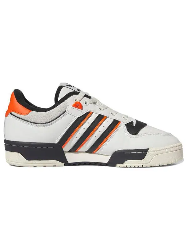 Кроссовки оригиналы rivalry низкие 86 кроссовки Adidas — изображение 2 из 4, белый/черный/оранжевый
