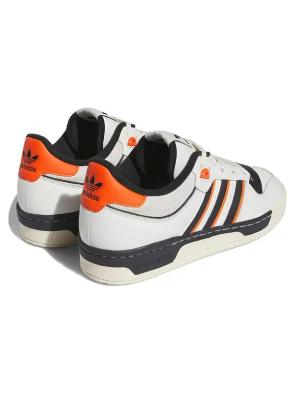 Кроссовки оригиналы rivalry низкие 86 кроссовки Adidas — изображение 3 из 4, белый/черный/оранжевый