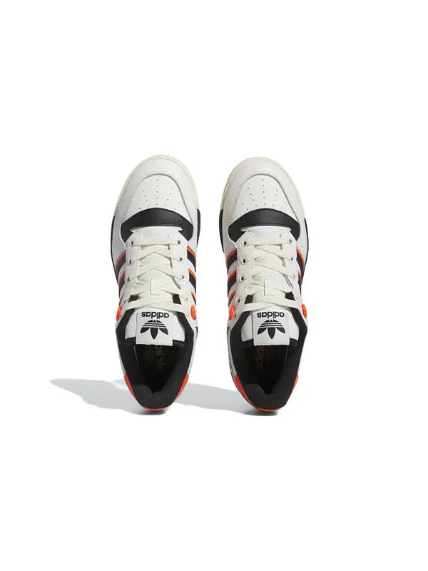 Кроссовки оригиналы rivalry низкие 86 кроссовки Adidas — изображение 4 из 4, белый/черный/оранжевый