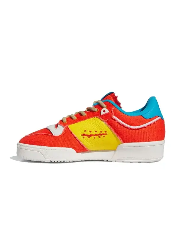 Кроссовки rivalry low '86 x the simpsons 'treehouse of horrors' Adidas — изображение 3 из 3, оранжевый/синий/белый