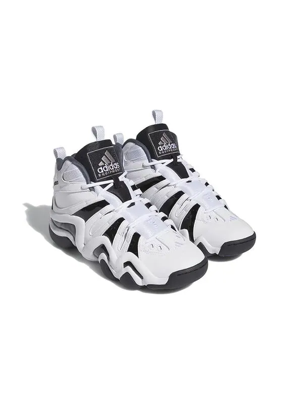 Кроссовки 8 Adidas Crazy — изображение 3 из 4, белый/черный/фиолетовый