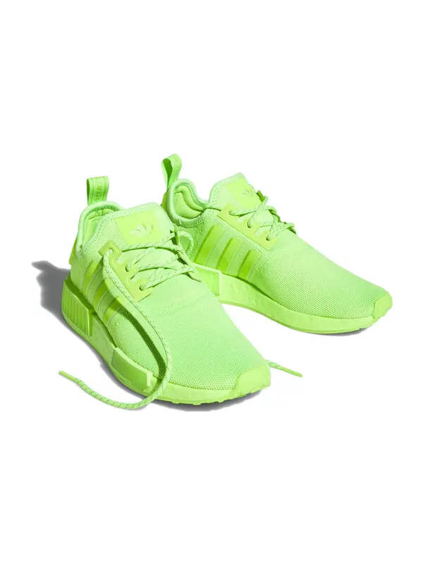 Кроссовки nmd_r1 Adidas — изображение 2 из 4, зеленый/зеленый/зеленый