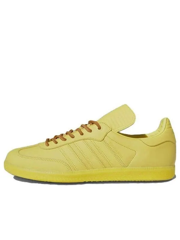 Кроссовки x Pharrell Humanrace Samba Adidas — изображение 1 из 4, желтый/коричневый