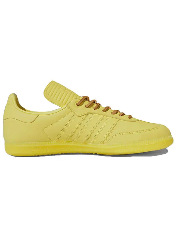 Кроссовки x Pharrell Humanrace Samba Adidas — изображение 2 из 4, желтый/коричневый