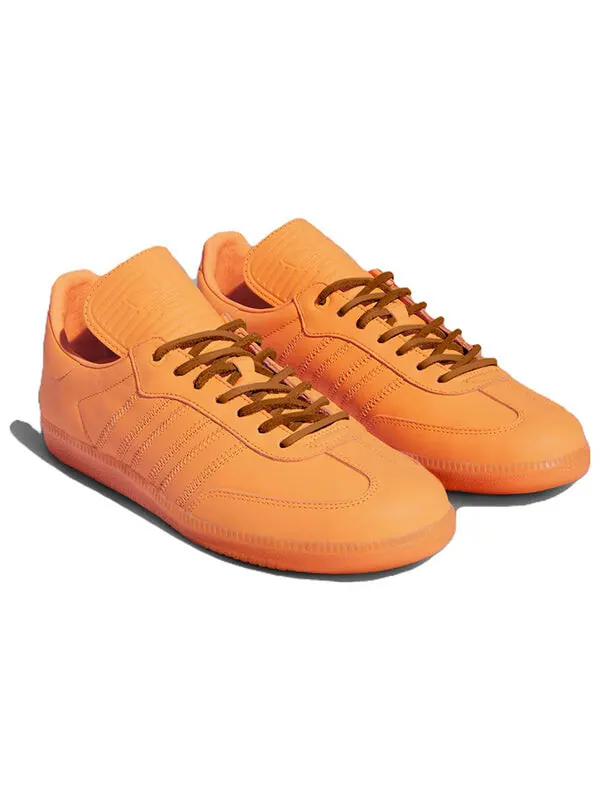 Кроссовки x Pharrell Humanrace Samba Adidas — изображение 3 из 4, оранжевый/коричневый