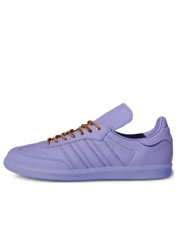 Кроссовки x Pharrell Humanrace Samba Adidas — изображение 1 из 4, фиолетовый/коричневый