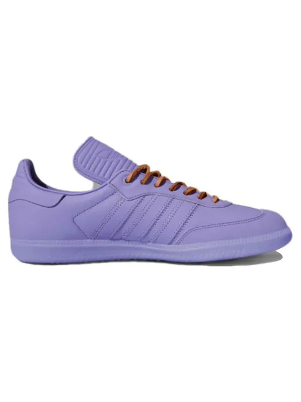 Кроссовки x Pharrell Humanrace Samba Adidas — изображение 2 из 4, фиолетовый/коричневый