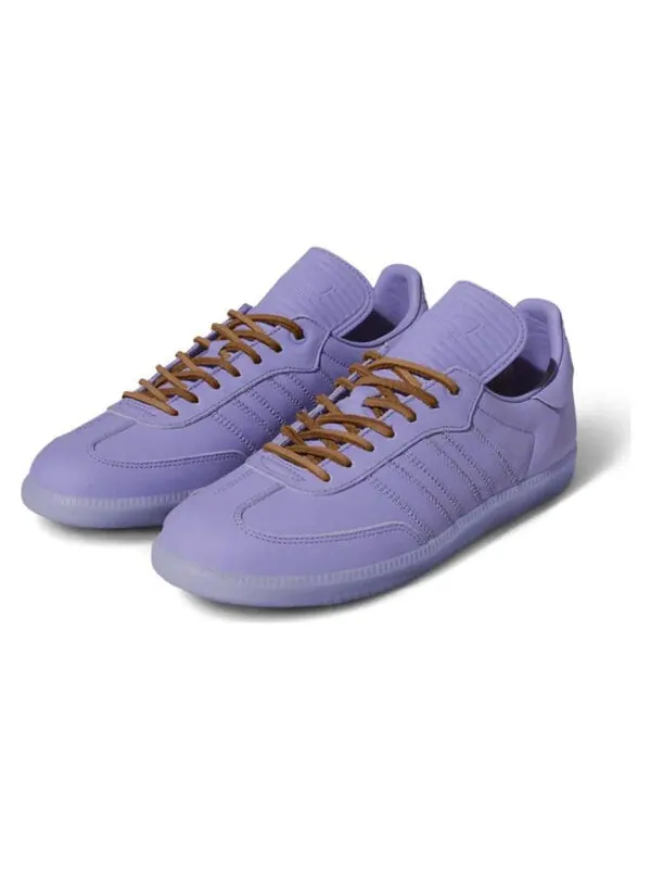 Кроссовки x Pharrell Humanrace Samba Adidas — изображение 3 из 4, фиолетовый/коричневый