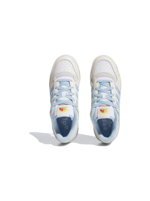 Кроссовки форум низкий Adidas — изображение 4 из 4, белый прозрачный