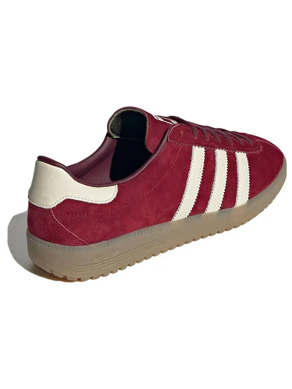 Кроссовки adidas originals Bermuda 'Wine Red White' — изображение 4 из 4, винный красный белый