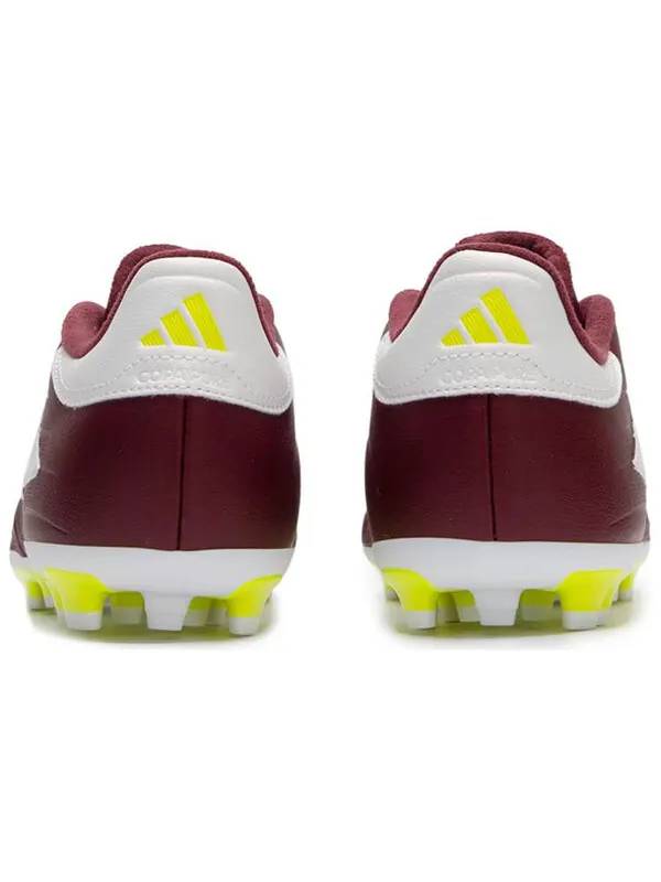 Кроссовки copa pure 2 league 2g 3g ag 'burgundy white' Adidas — изображение 3 из 4, бордовый/белый/желтый
