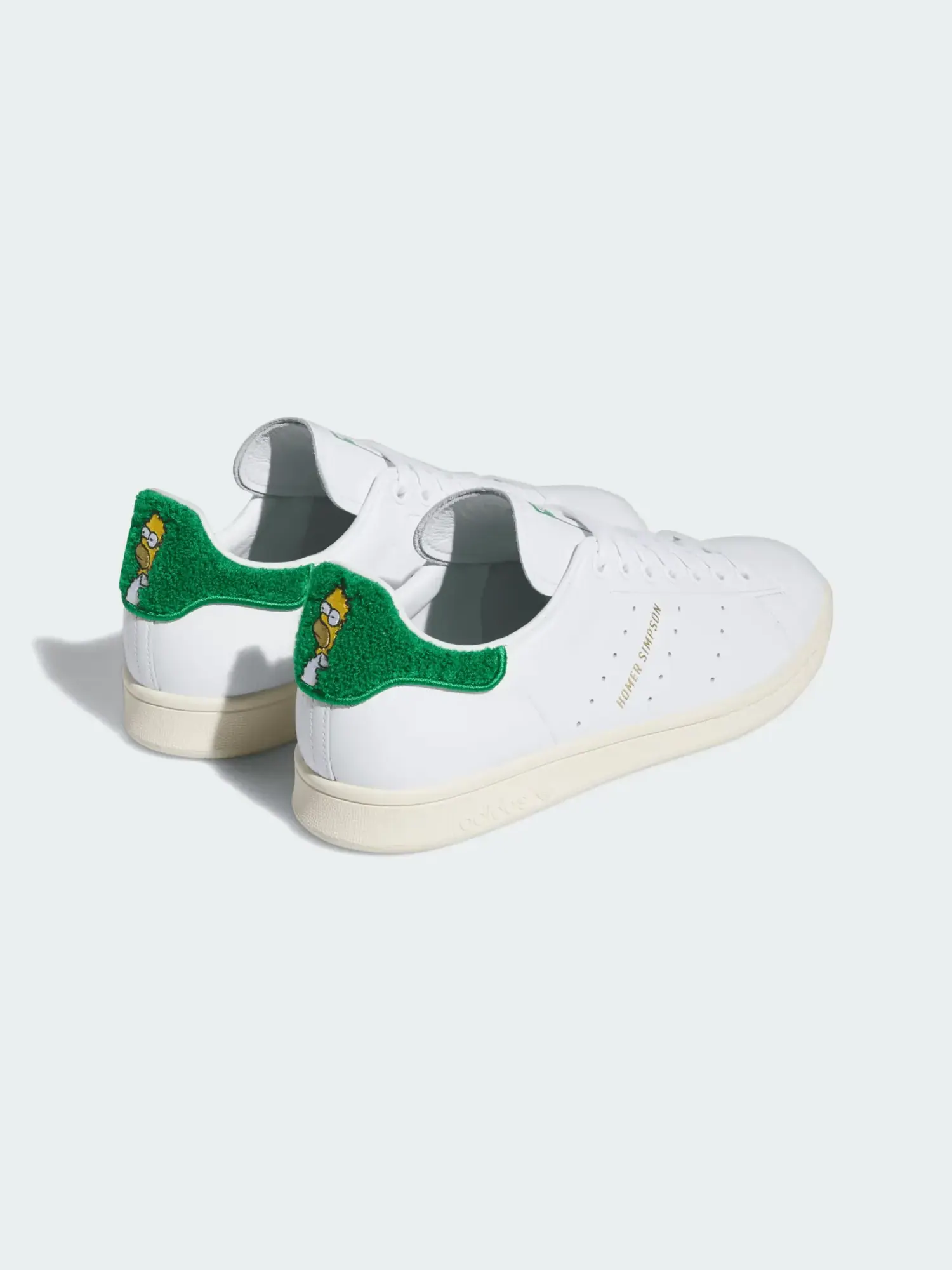 Кроссовки Adidas Stan Smith 'Гомер Симпсон' — изображение 6 из 10, белый