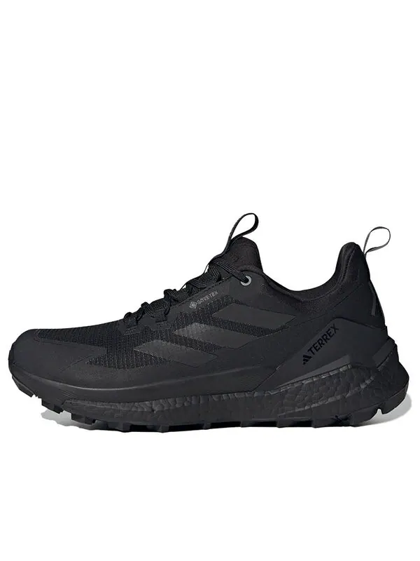Кроссовки terrex free hiker 2 low gore tex кроссовки Adidas — изображение 1 из 4, черный/черный/серый