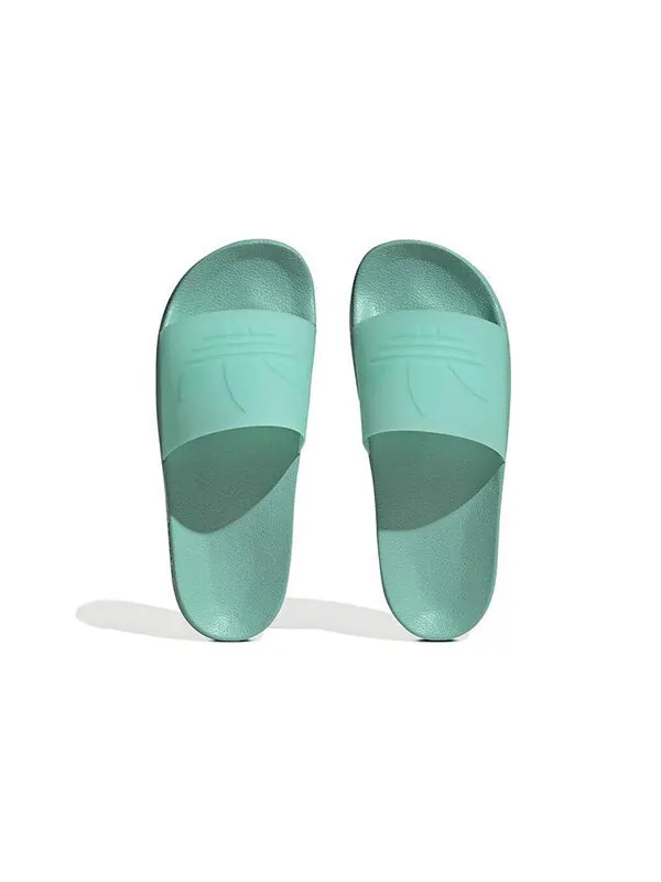 Тапочки оригиналы adilette lite slides Adidas — изображение 4 из 4, зеленый