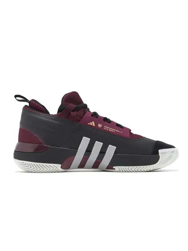 Кроссовки d.o.n. issue 5 'team maroon black' Adidas — изображение 2 из 4, черный/красный