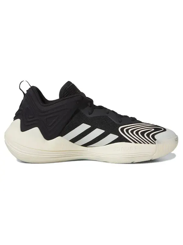 Кроссовки x derrick rose son of chi low Adidas — изображение 2 из 4, черный/белый/бежевый