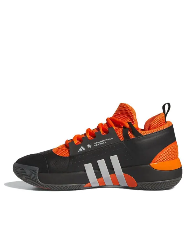 Кроссовки Дон выпуск №5 Adidas — изображение 1 из 4, черный/оранжевый