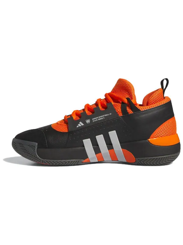 Кроссовки Дон выпуск №5 Adidas — изображение 2 из 4, черный/оранжевый