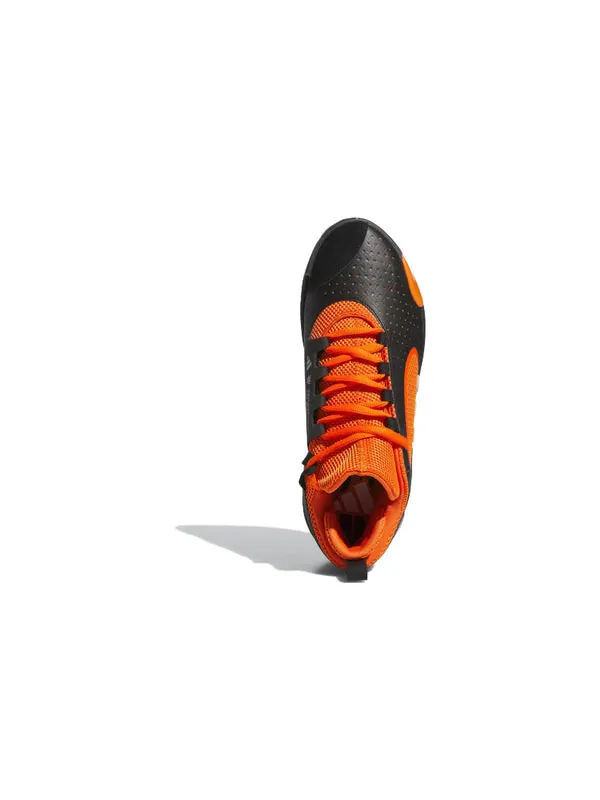 Кроссовки Дон выпуск №5 Adidas — изображение 4 из 4, черный/оранжевый