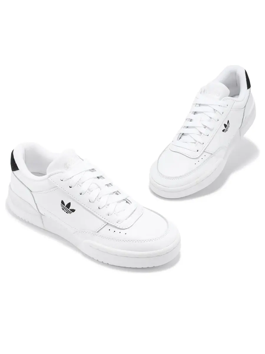Кроссовки (WMNS) adidas Court Super 'White Black' — изображение 2 из 5, белый
