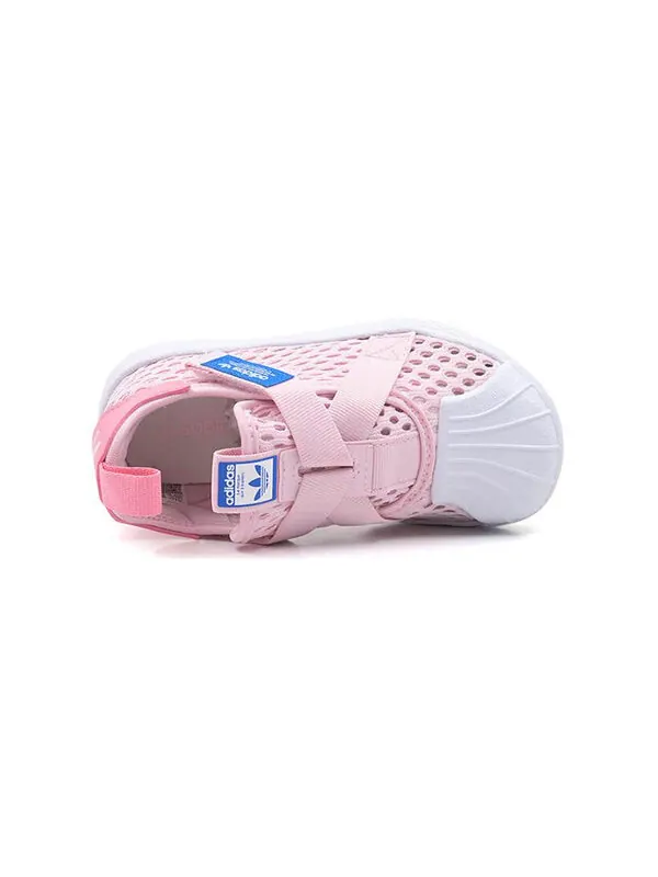 Кроссовки оригинальные superstar 360 cf Adidas — изображение 4 из 4, розовый/белый