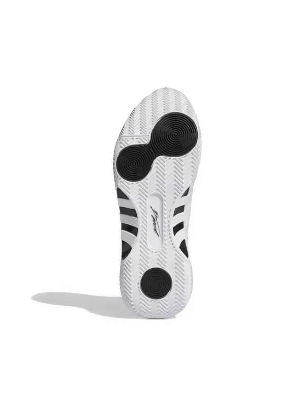 Кроссовки Дон выпуск №5 Adidas — изображение 4 из 4, белый/черный/белый
