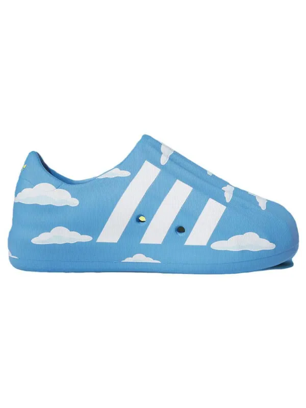 Кроссовки adidas adiFOM Superstar 'The Simpsons Clouds' — изображение 2 из 4, синий/белый