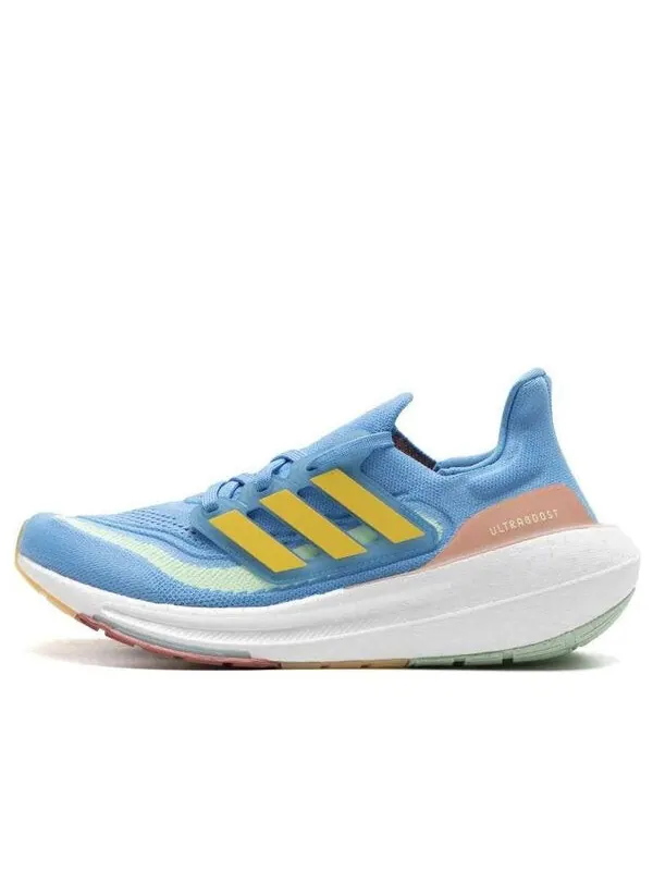 Кроссовки ультрабуст лайт Adidas — изображение 1 из 4, синий/желтый/зеленый