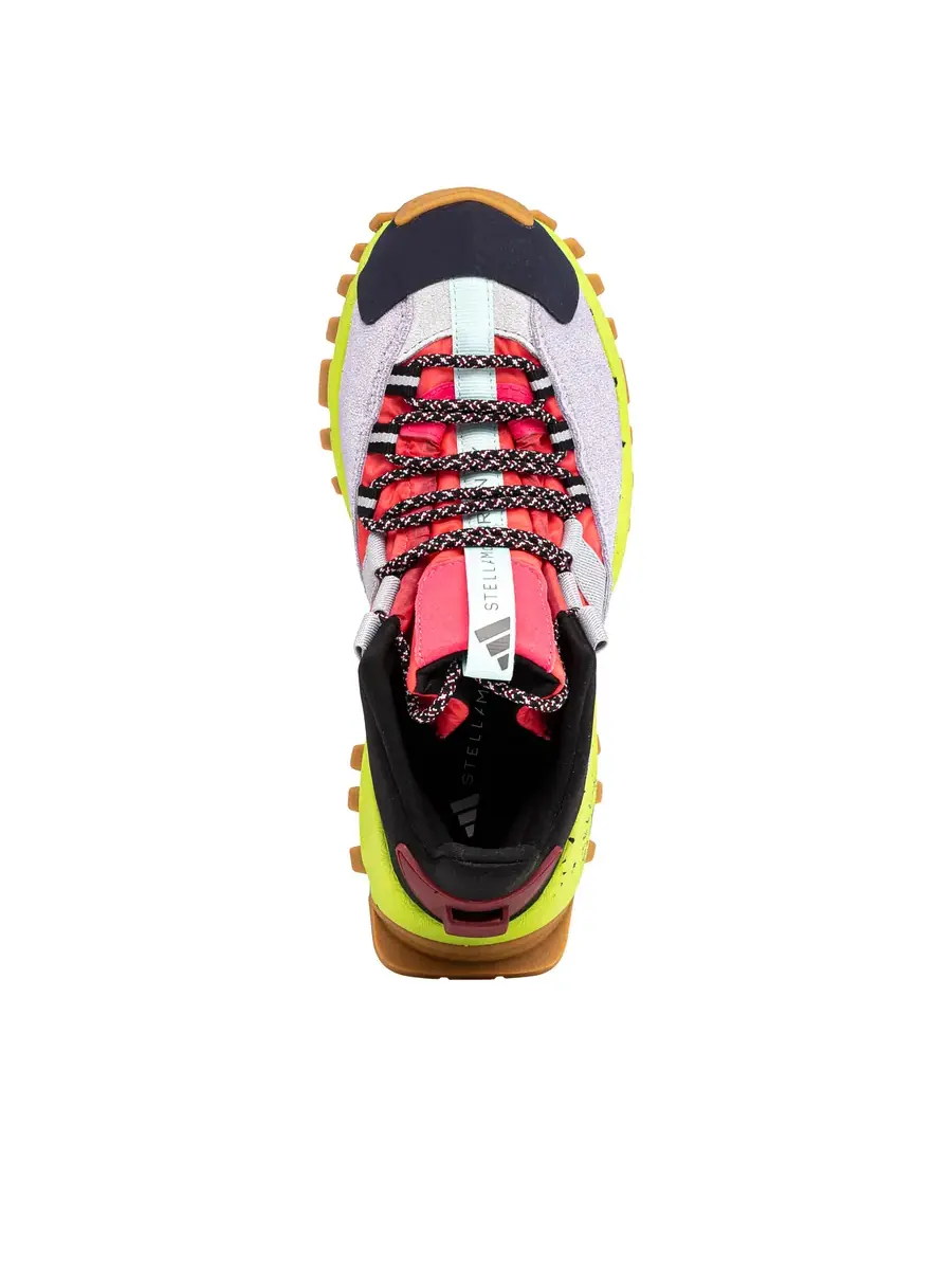 Кроссовки adidas Seeulater By Stella Mccartney 'Super Pink Clear Onix Semi Solar Slime' — изображение 2 из 4, розовый