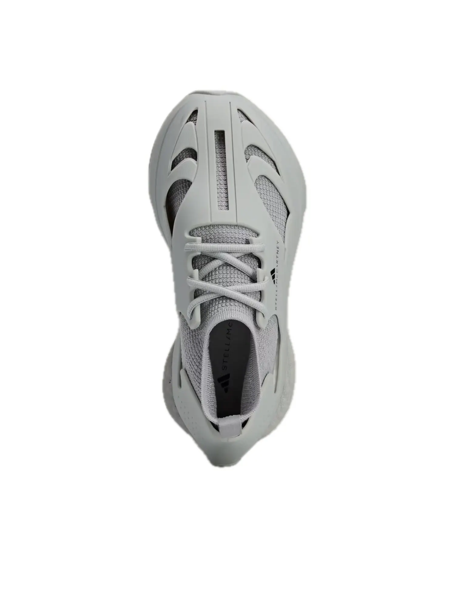 Кроссовки adidas by Stella McCartney Sportswear 'Clear Onix Mid Grey Core Black' — изображение 2 из 4, серый
